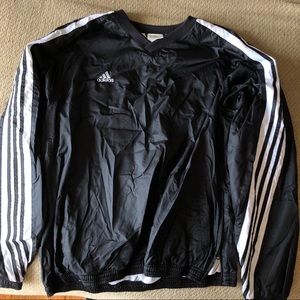 Adidas black track jacket